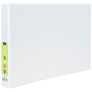 J.Burrows A3 Insert Binder 3 D-Ring 38mm White