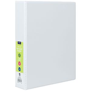 J.Burrows Insert Binder A4 2 D-Ring 38mm White