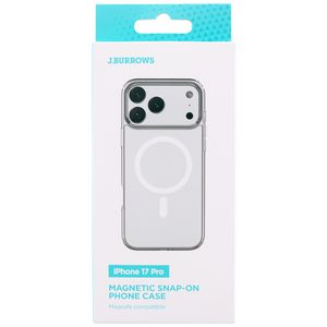 J.Burrows MagSafe Case iPhone 17 Pro Clear