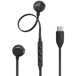JBL Tune T305 USB-C Wired Headphones Black
