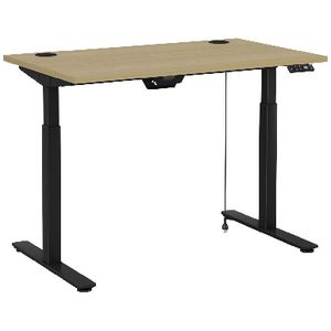Matrix Executive Sit Stand Electric Desk 1200mm Oak