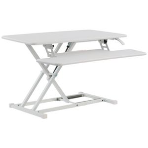 Matrix Sit Stand Adjustable Desk Riser White
