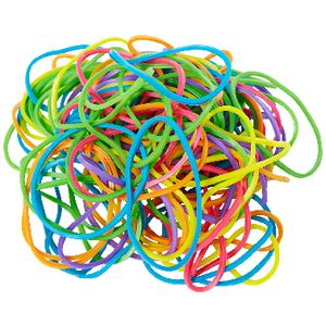 J.Burrows No.16 Rubber Bands 500g Assorted