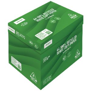 J.Burrows A4 Recycled Copy Paper 5 Ream Carton