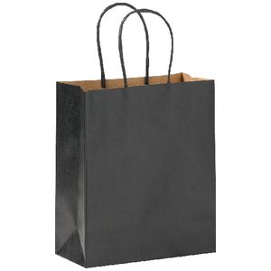 J.Burrows Recycled Kraft Bags Small Black 25 Pack