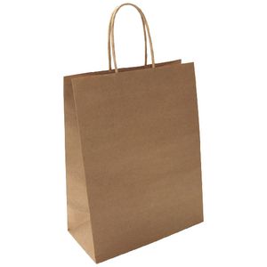 J.Burrows Recycled Kraft Bag Medium Brown 25 Pack