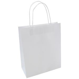 J.Burrows Kraft Bag Small White 25 Pack