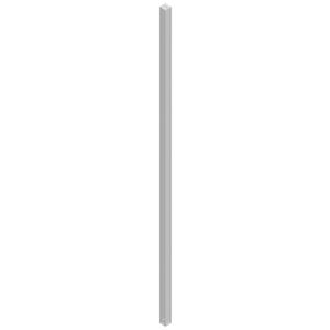 Stilford 4 Way Connector for 1400mm Partition Screen White