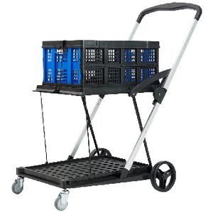 J.Burrows 3-in-1 Folding Cart with Basket