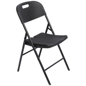 J.Burrows Outdoor Folding Chair Black