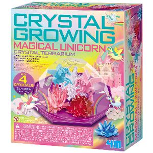 4M Crystal Growing Magical Unicorn Terrarium