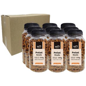 J.C.'s Quality Foods Pretzel Knots 250g 9 Pack