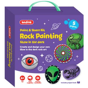 Kadink Glow In The Dark Rock Painting Kit