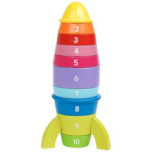 Kadink Wooden Rocket 10 Piece Puzzle