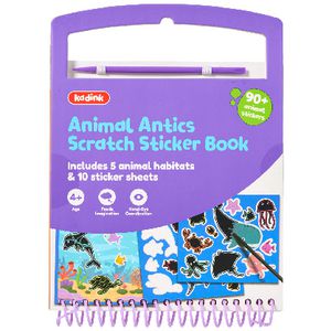 Kadink Scratch Sticker Book Animal Antics