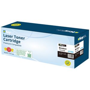 Keytek Alternate Brother TN255 Toner Cartridge Cyan