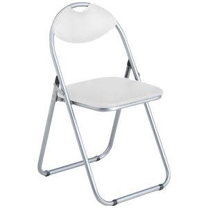 Keji Padded Folding Chair White
