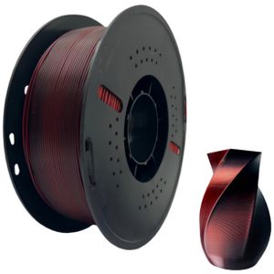 Keytek PLA Gradient 3D Printer Filament Red/Black
