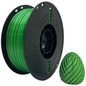 Keytek PLA Silk 3D Printer Filament Green
