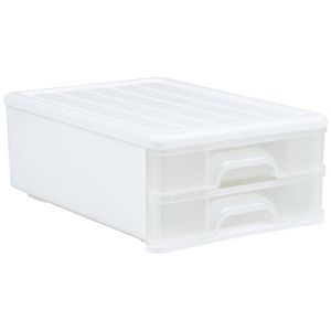 Keji Twin Stackable Drawer White