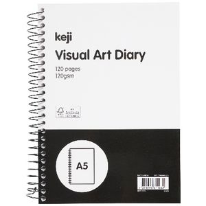 Keji A5 Visual Art Diary 120 Page