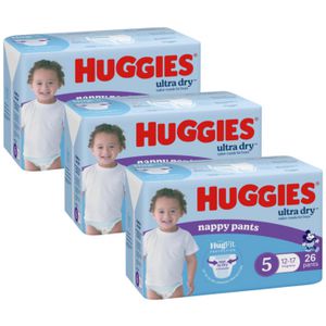 Huggies Nappy Pants Walker Boy 78 Pack