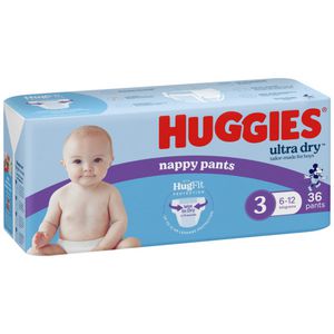 Huggies Nappy Pants Crawler Boy 36 Pack