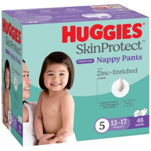 Huggies Skin Protect Nappies Size 5 48 Pack
