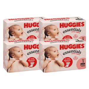 Huggies Essentials Nappies Newborn 112 Pack