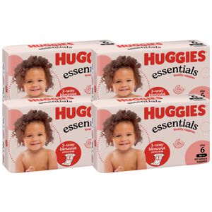 Huggies Essentials Nappies Junior Size 6 160 Pack