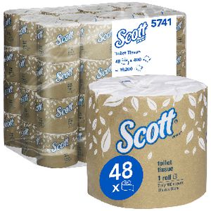 Scott Toilet Tissue 2 Ply 400 Sheet 48 Pack