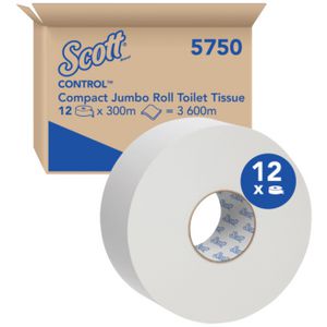 Scott Control Jumbo Toilet Tissue Roll 12 Pack
