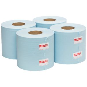 Wypall L10 Centrefeed Roll Wipers Blue 790 Sheets 4 Pack