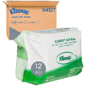 Kleenex Large Soft Wipes 720 Pack