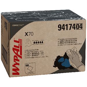 WypAll X70 Single Sheet Wipers 160 Pack