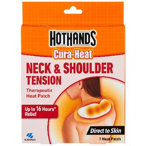Hot Hands Cura-Heat Neck & Shoulder Tension Patches