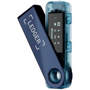 Ledger Nano S Plus Crypto Wallet Neptune Blue