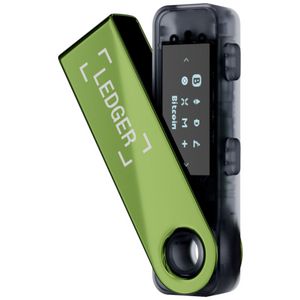 Ledger Nano S Plus Crypto Wallet Oxydate Green