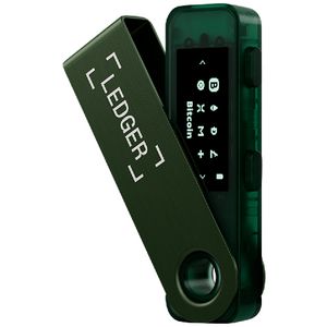 Ledger Nano S Plus Crypto Wallet Emerald Green