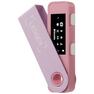 Ledger Nano S Plus Crypto Wallet Pastel Pink