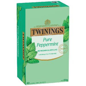 Twinings Pure Peppermint Tea 40 Pack