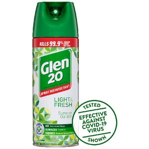 Glen 20 Disinfectant Spray 300g Summer Garden