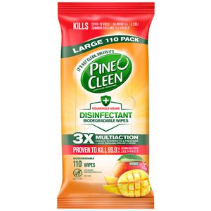 Pine O Cleen Disinfectant Surface Wipes Mango 110 Pack