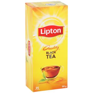 Lipton Quality Black Tea Bags 25 Pack