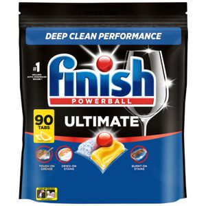 Finish Ultimate Dishwashing Tablets Lemon 90 Pack