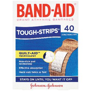 Band-Aid Tough Strips 40 Pack