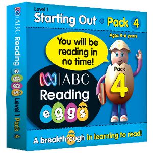 ABC Reading Eggs Starting Out Book Pack 4