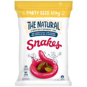 The Natural Confectionery Company Snakes 1.1KG