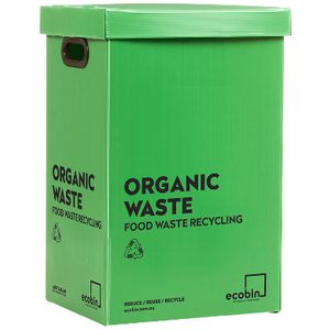 Eco Organic Waste Bin 60L Green