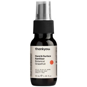 Thankyou Hand & Surface Sanitiser Grapefruit 50mL